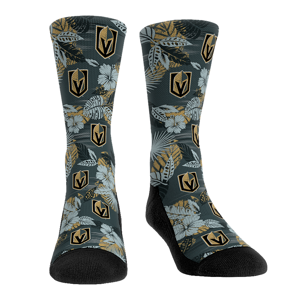 Vegas Golden Knights - Floral | Rock 'Em Socks