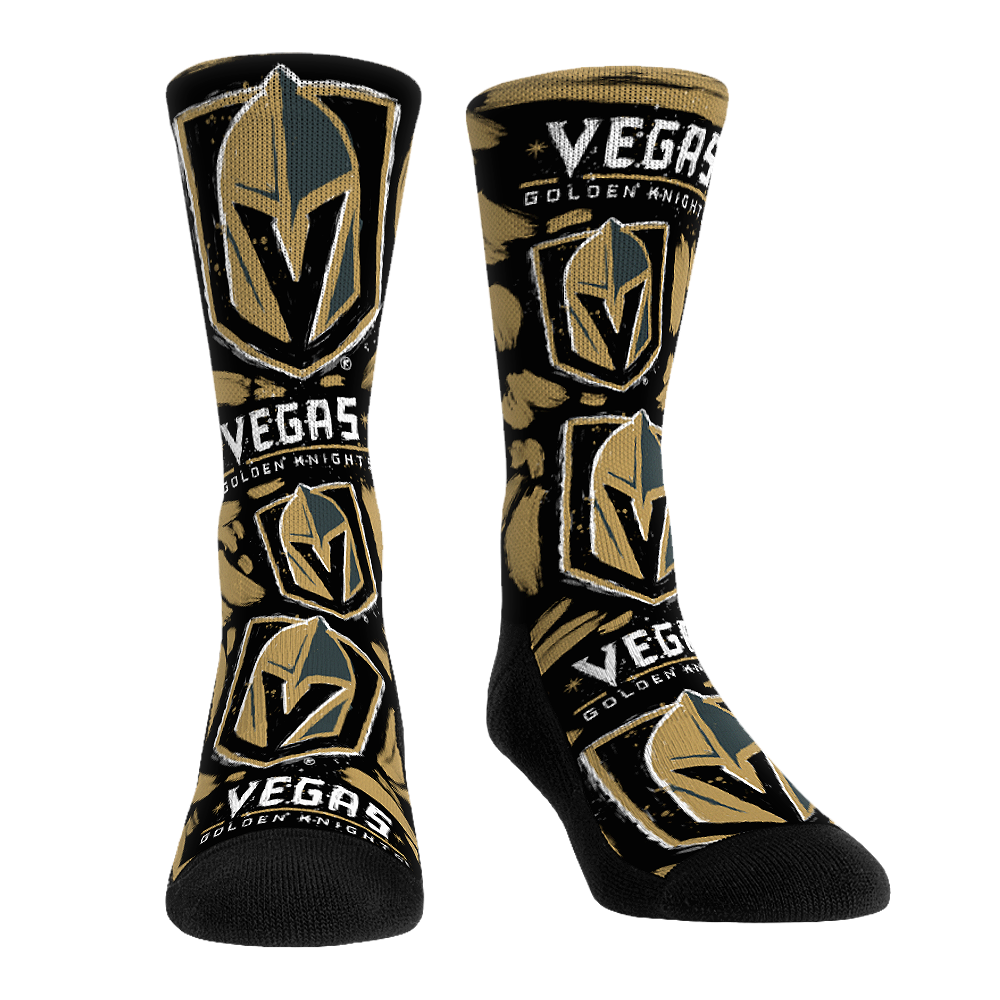 Vegas Golden Knights - Logo Paint | Rock 'Em Socks