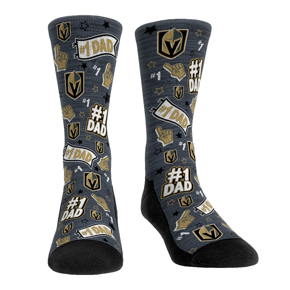 Vegas Golden Knights - #1 Dad | Rock 'Em Socks