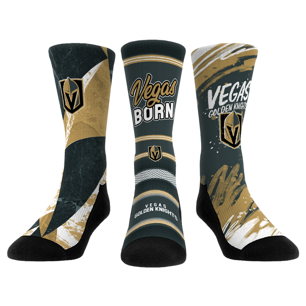 Vegas Golden Knights - Power Play 3-Pack | Rock 'Em Socks