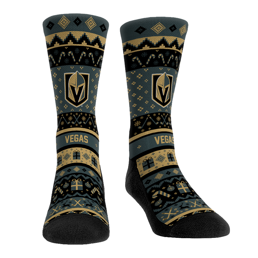 Vegas Golden Knights - Tacky Sweater | Rock 'Em Socks