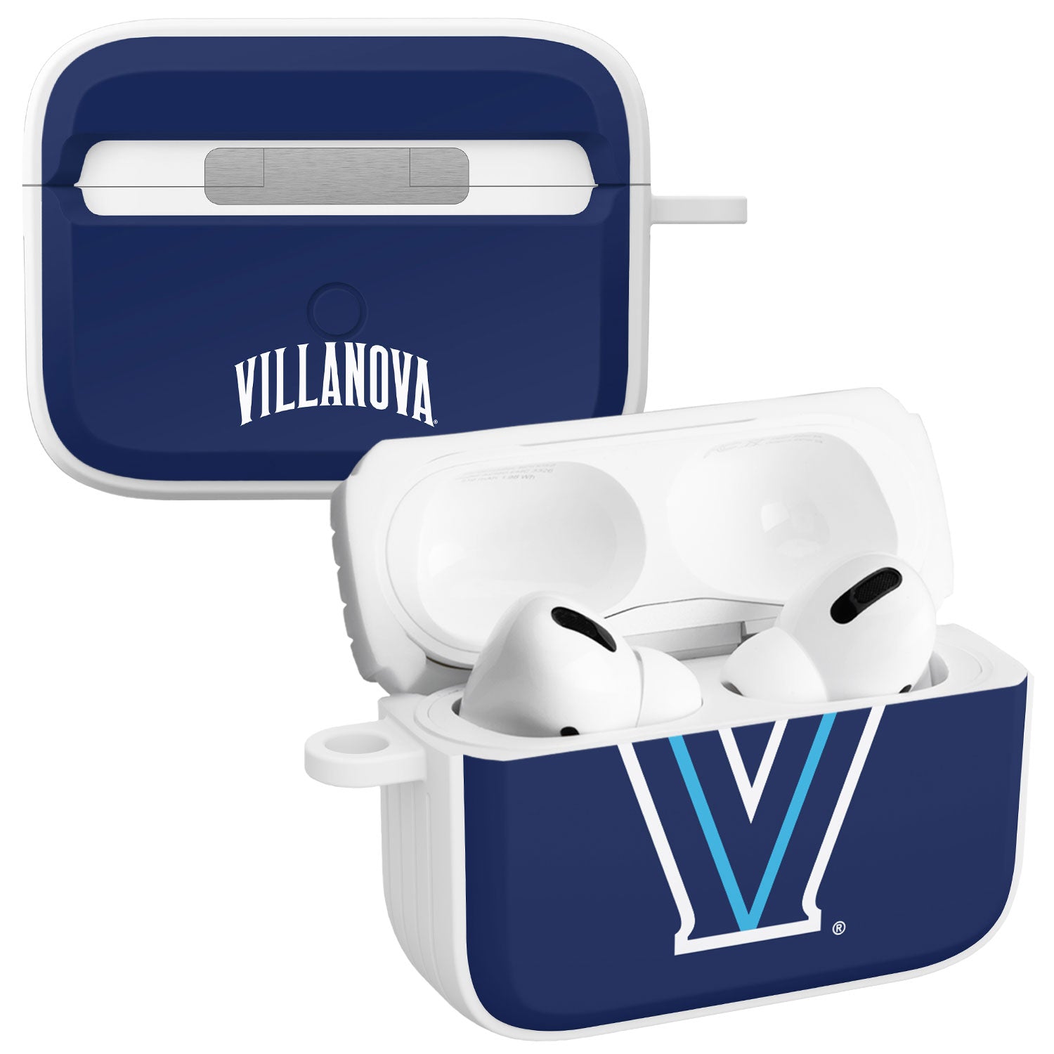 Villanova Wildcats HDX Apple Airpods Pro 1 & 2 Case Cover | Affinity Bands
