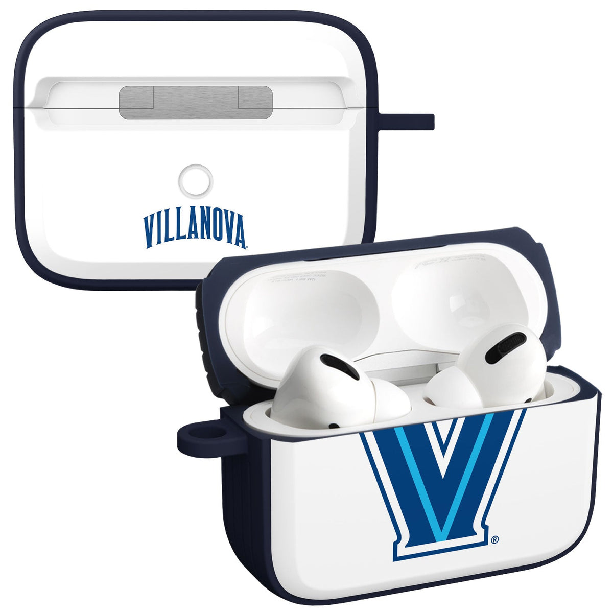 Villanova Wildcats HDX Apple Airpods Pro 1 & 2 Case Cover | Affinity Bands 6