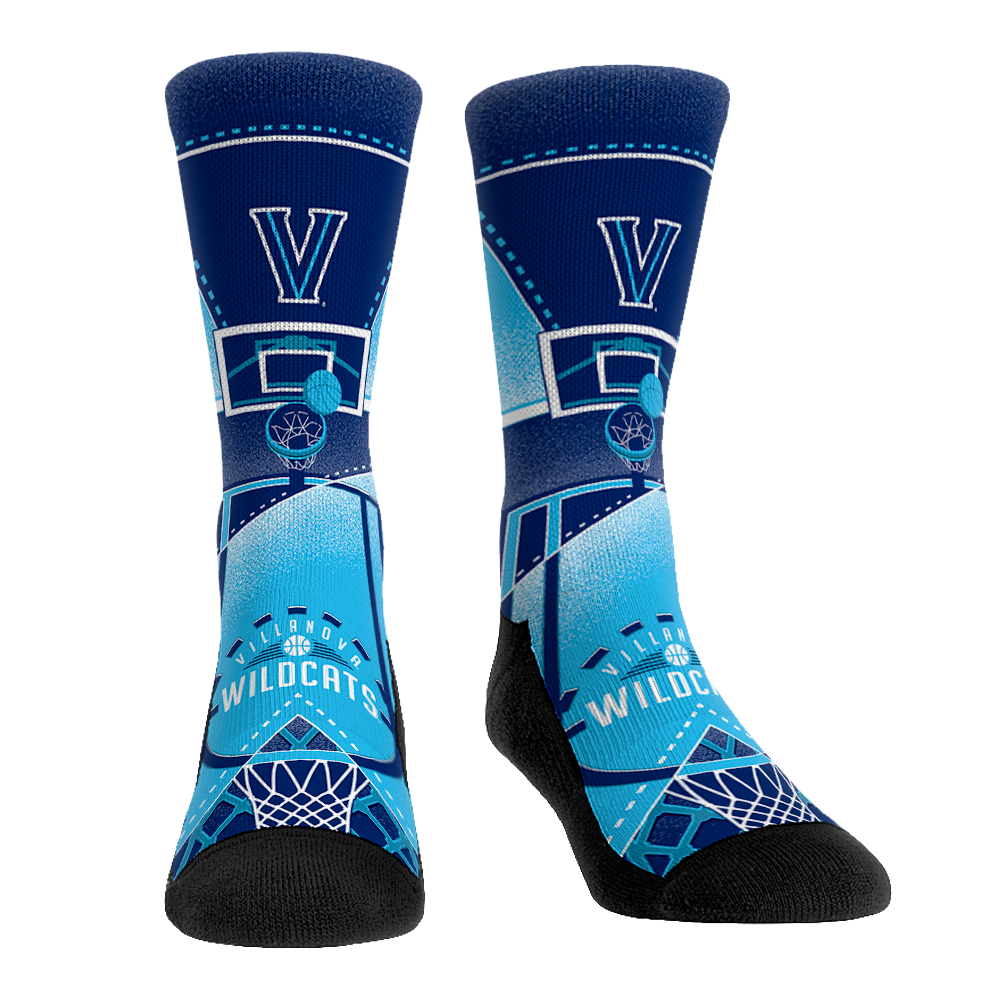 Villanova Wildcats - Nothing But Net | Rock 'Em Socks