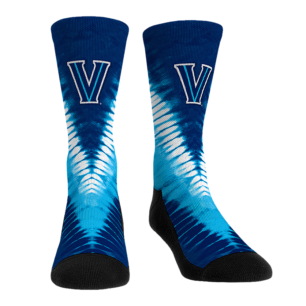 Villanova Wildcats - V Shape Tie Dye | Rock 'Em Socks
