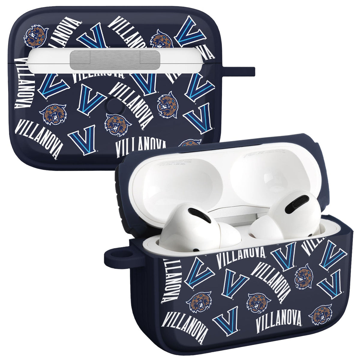 Villanova Wildcats HDX Apple Airpods Pro 1 & 2 Case Cover | Affinity Bands 10