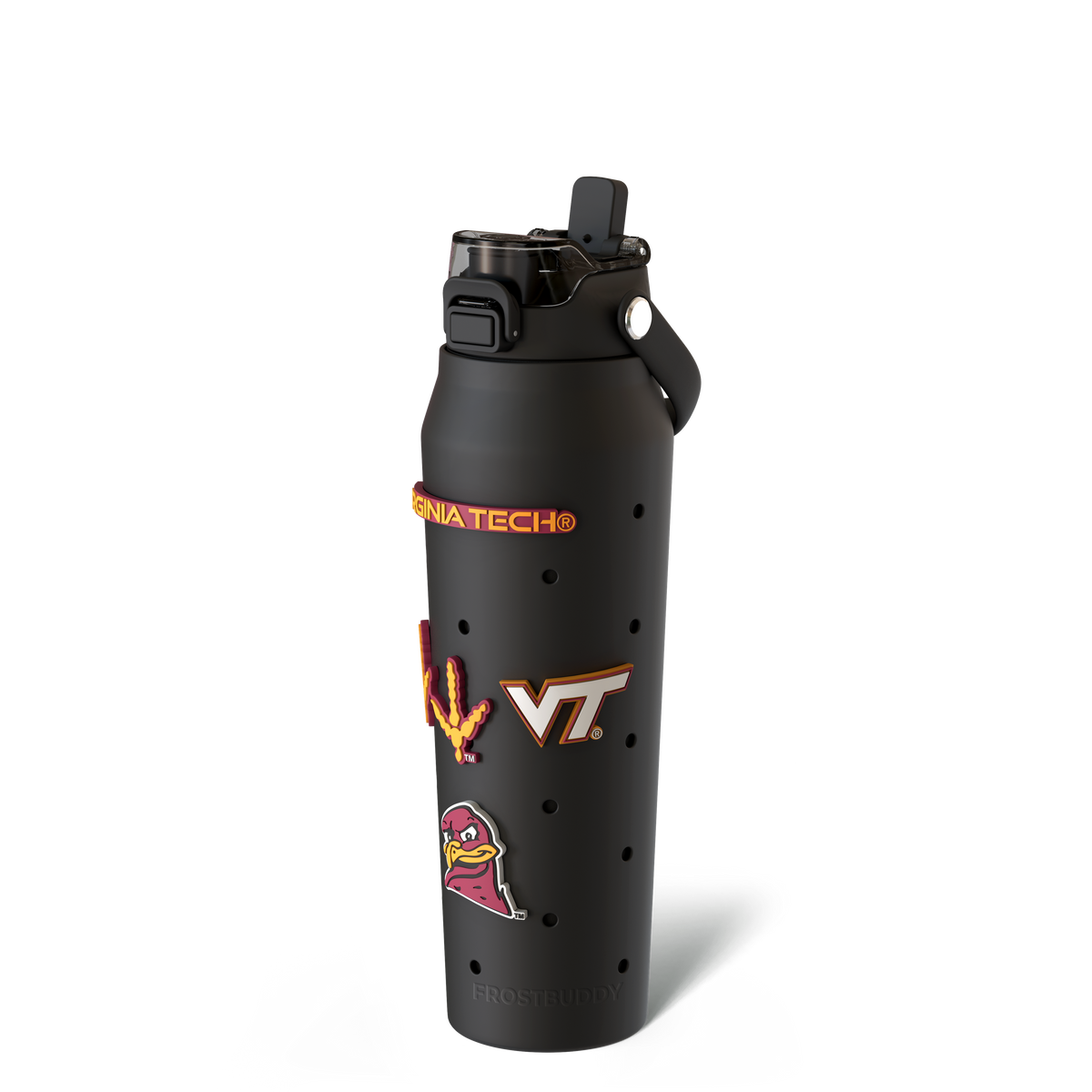Bottle Buddy 32oz | Virginia Tech Hokies | Skin + Budz Bundle | Frost Buddy 1