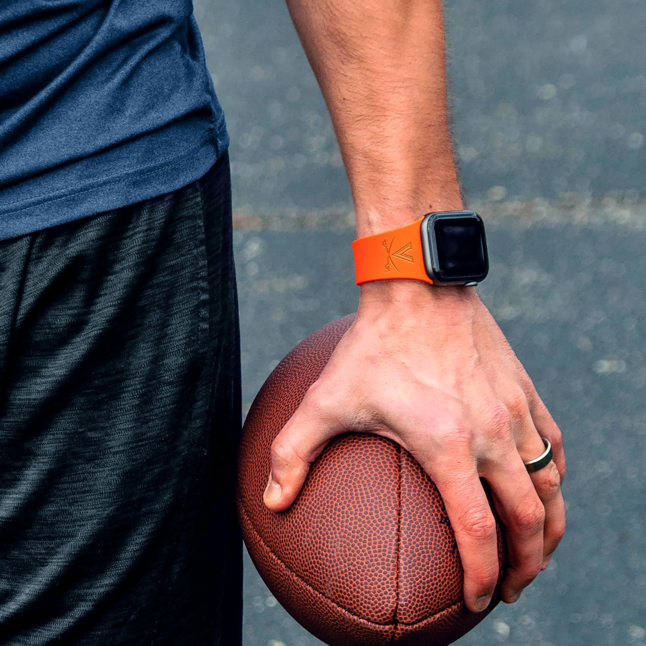 Virginia Cavaliers Engraved Apple Watch Band 8