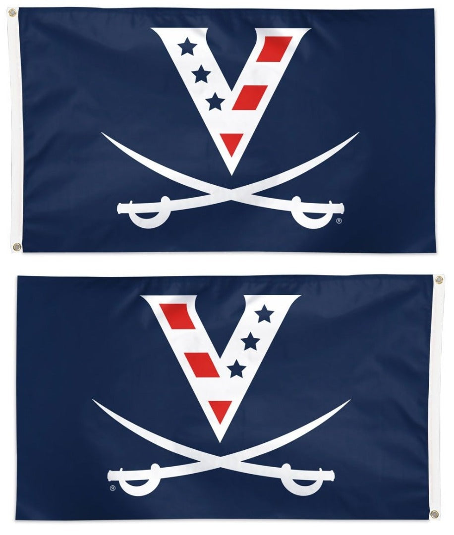 Virginia Cavaliers Flag 3x5 Patriotic