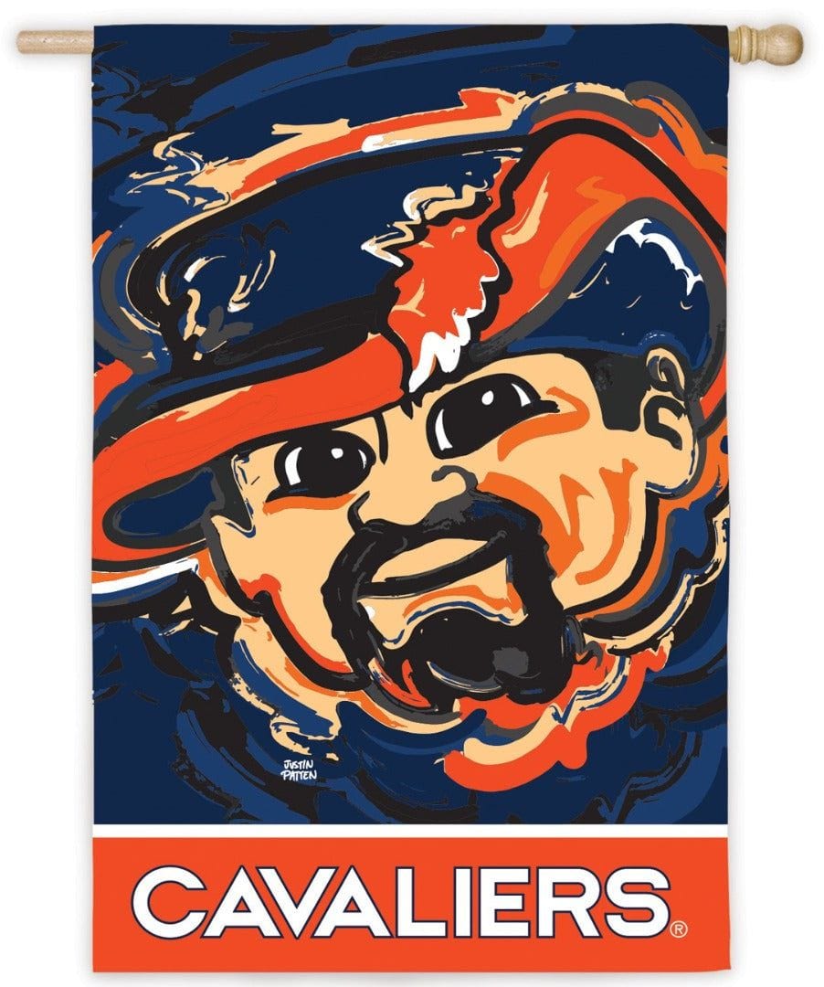 Virginia Cavaliers Justin Patten Banner 2 Sided