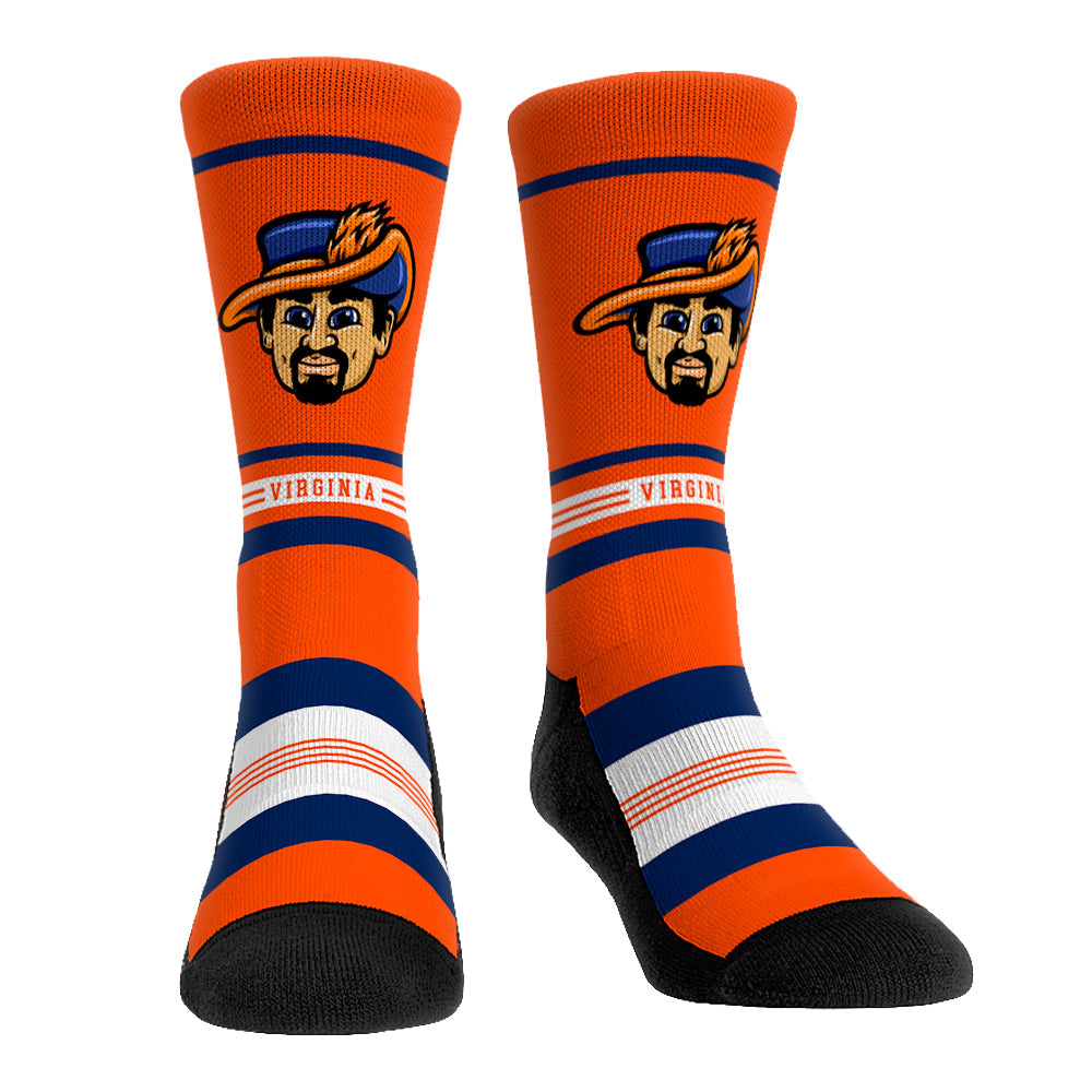Virginia Cavaliers - Game Face Mascot | Rock 'Em Socks