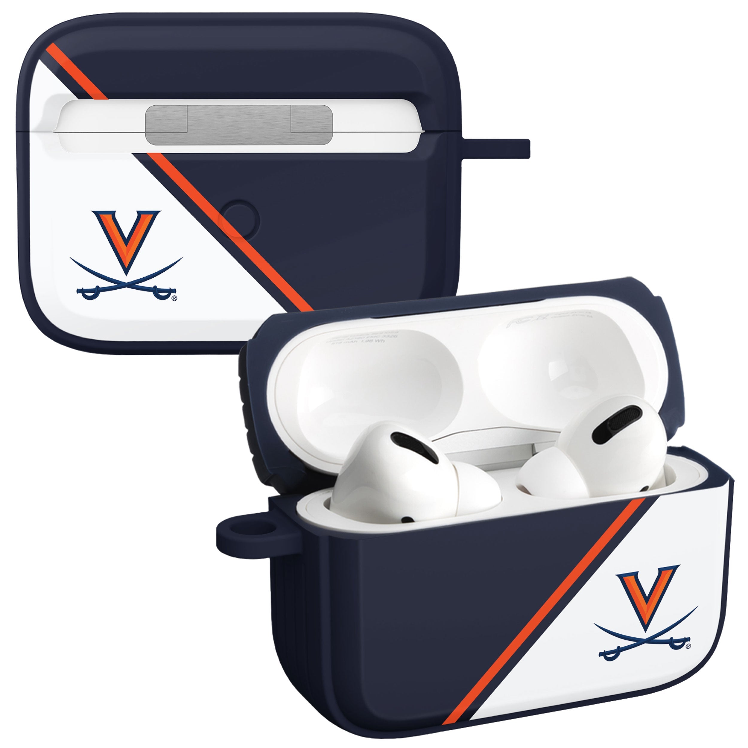 Virginia Cavaliers HDX Champion Series Apple AirPods Pro 1 & 2 Case Cover | Affinity Bands