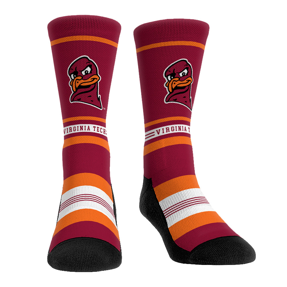 Virginia Tech Hokies - Game Face Mascot | Rock 'Em Socks 1
