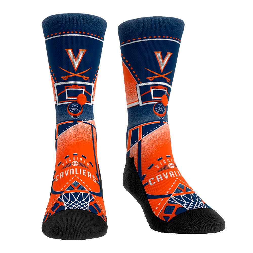Virginia Cavaliers - Nothing But Net | Rock 'Em Socks