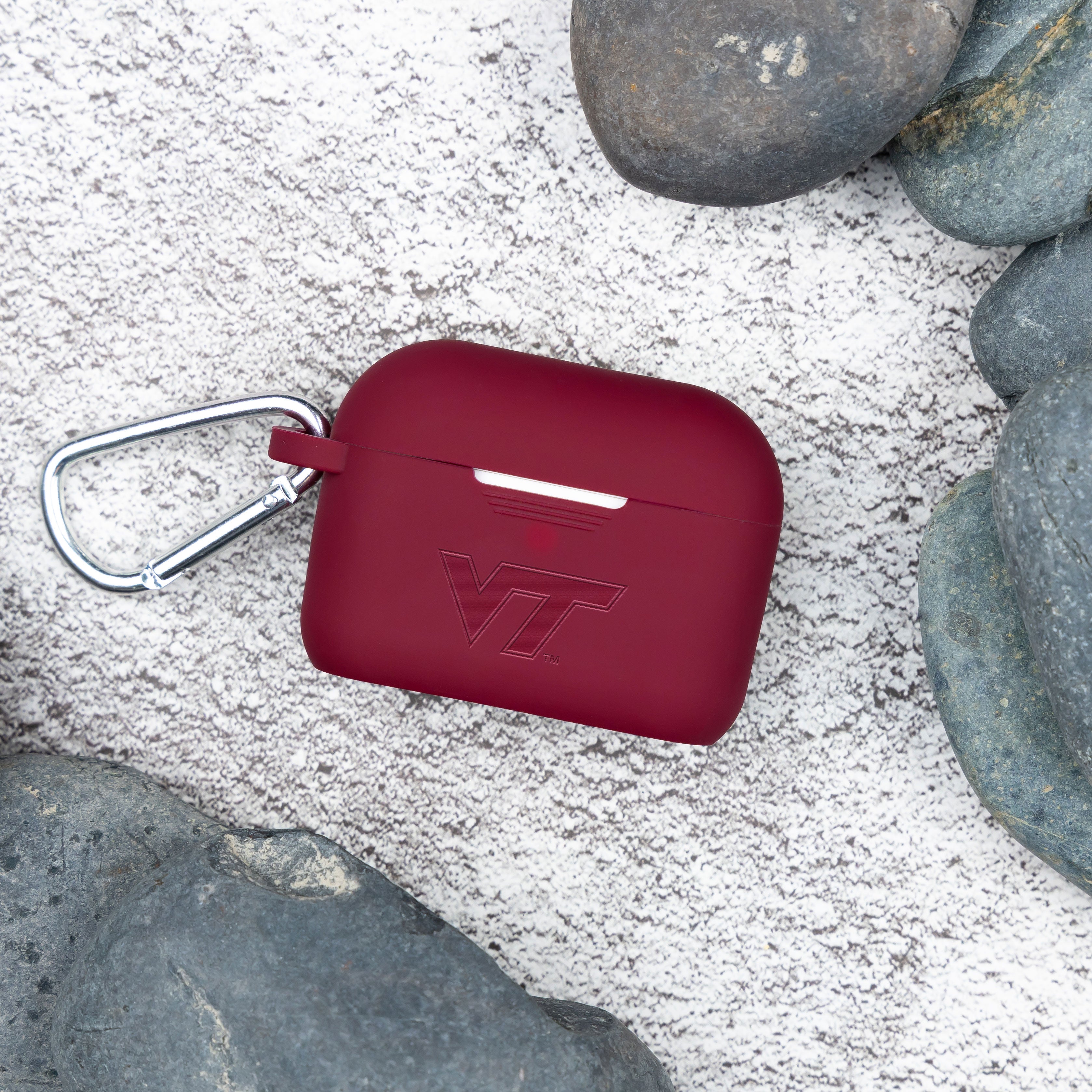 Virginia Tech Hokies Engraved AirPods Pro 1 & 2 Case Cover 2