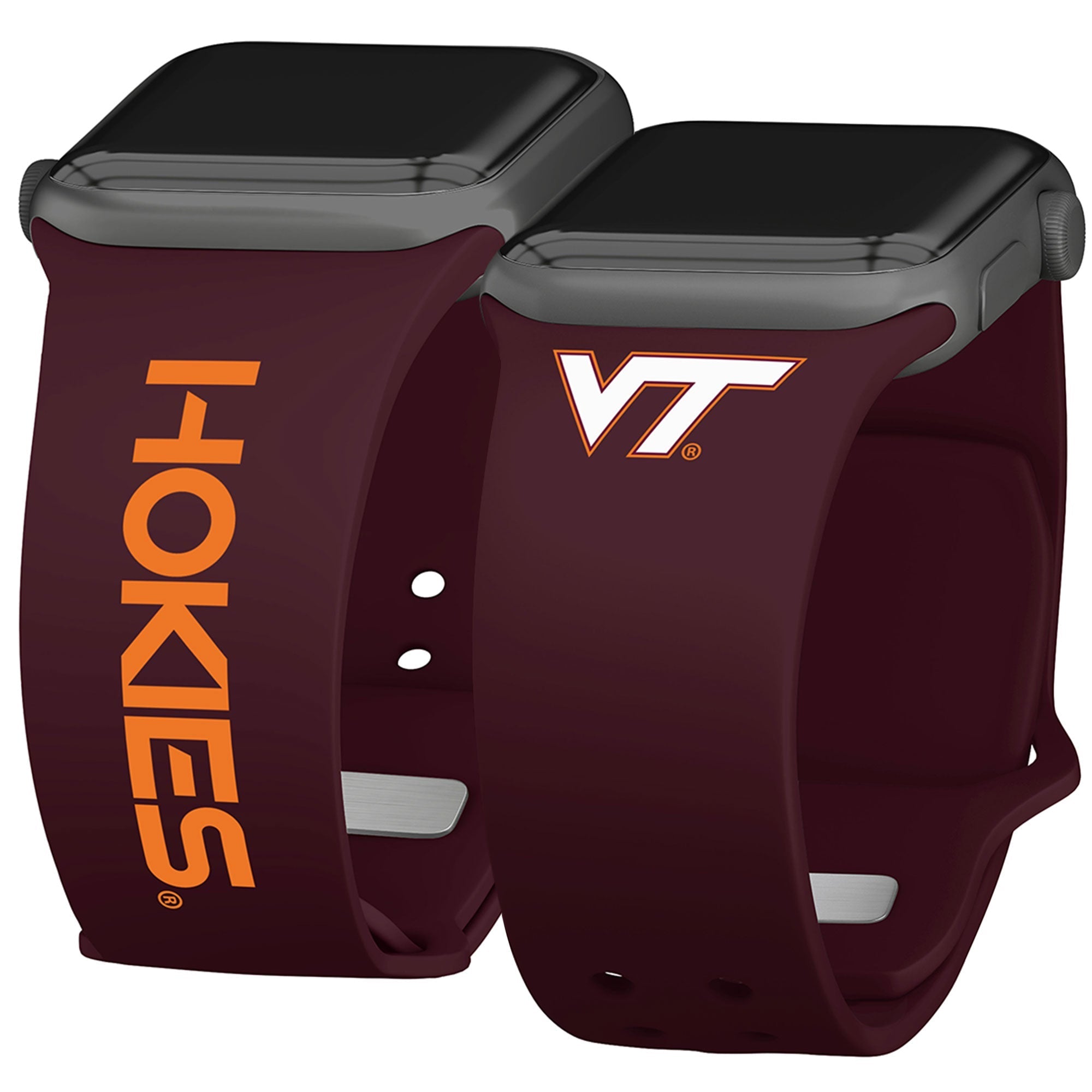 Virginia Tech Hokies HD Apple Watch Band 25