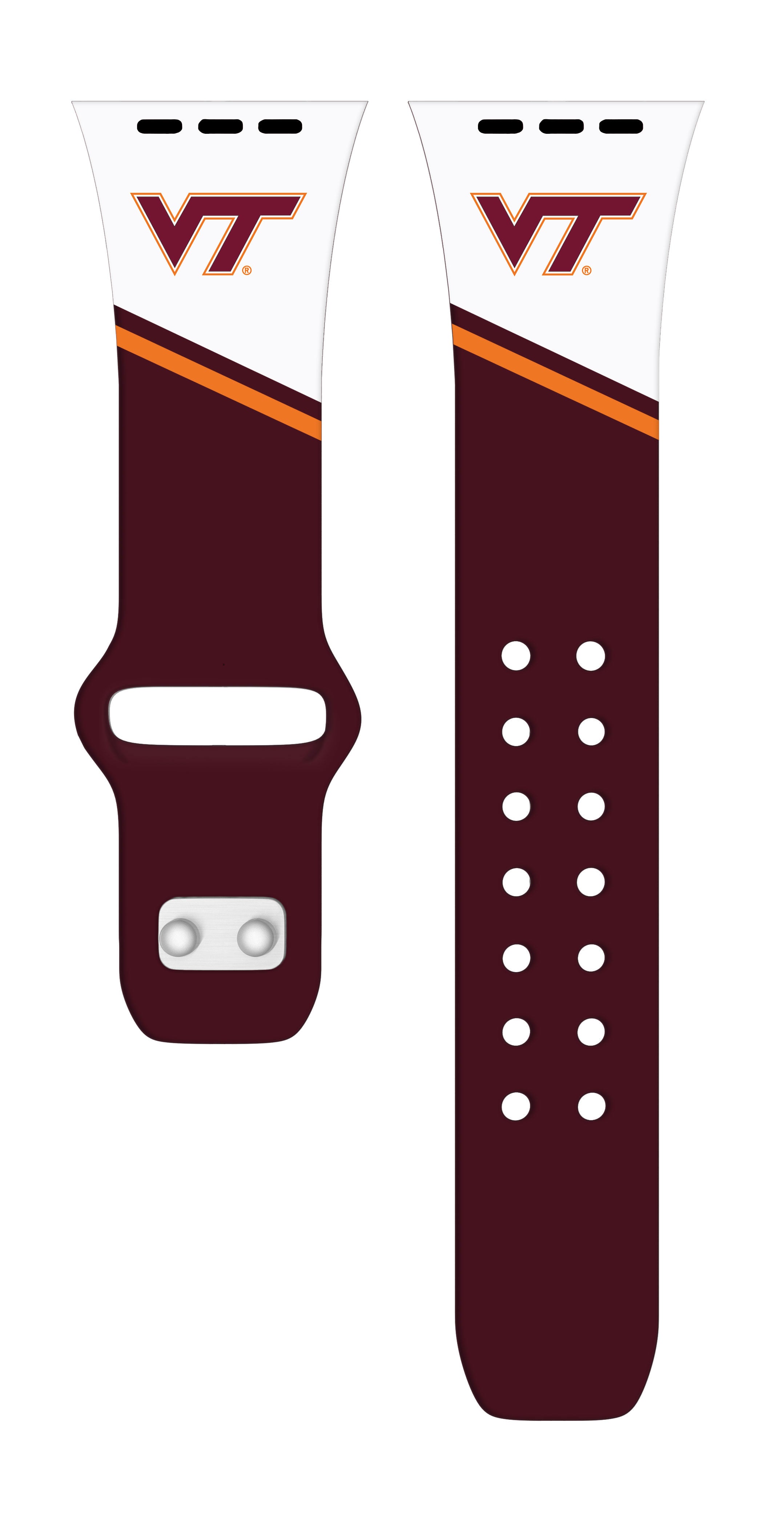 Virginia Tech Hokies HD Apple Watch Band 20