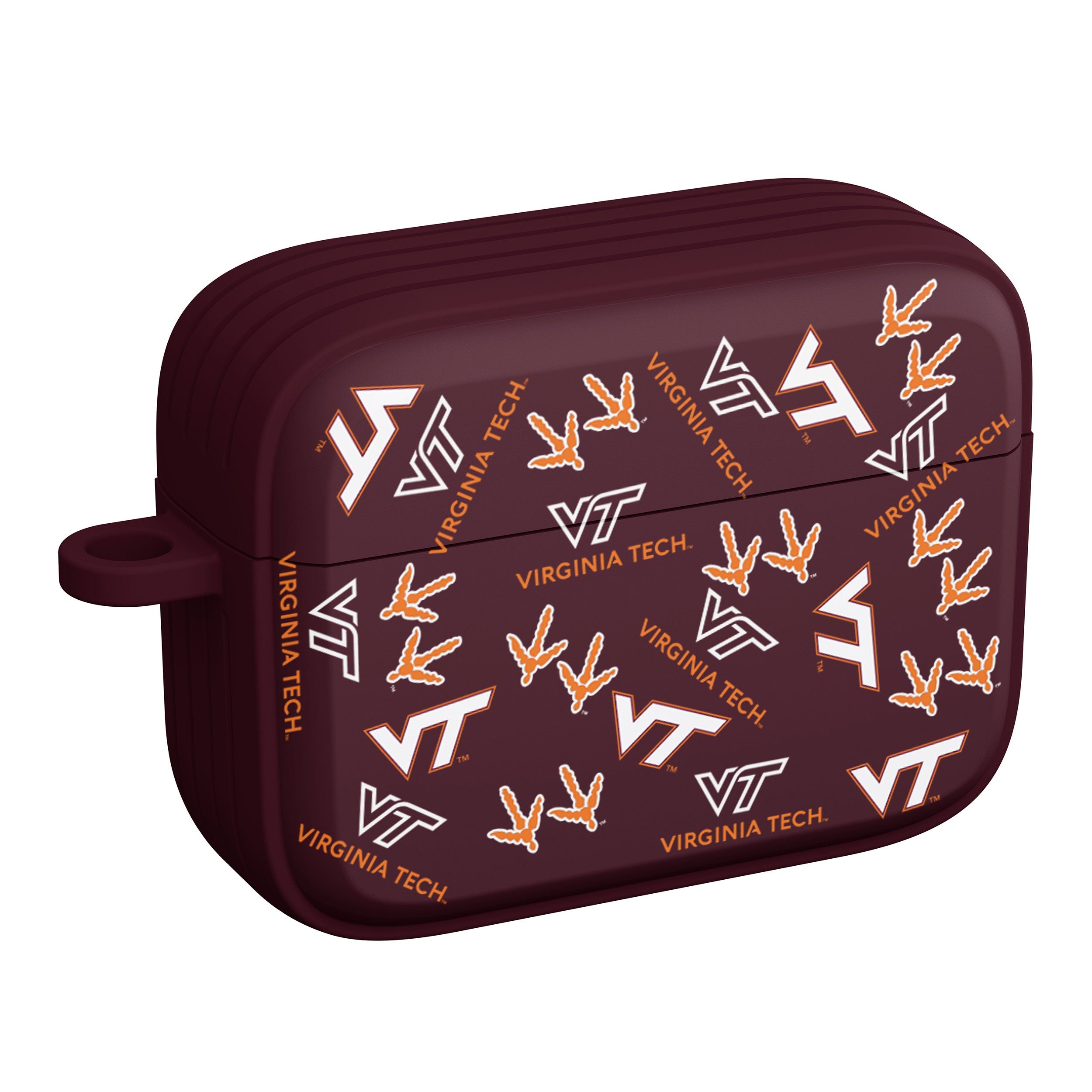 Virginia Tech Hokies HDX AirPods Pro 1 & 2 Case Cover | Affinity Bands 10
