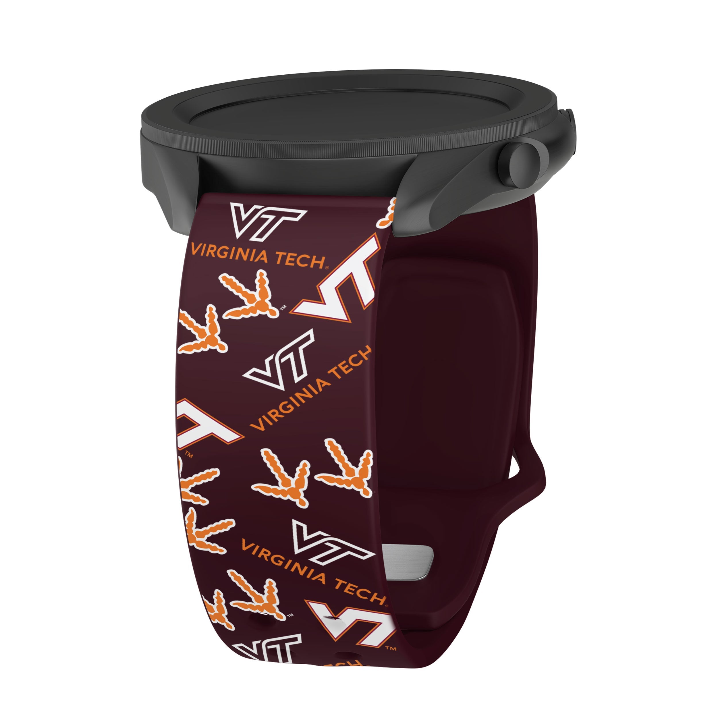 Virginia Tech Hokies HD Watchband for Samsung, Garmin, Fossil, and More for Samsung, Garmin, Fossil, and More 10