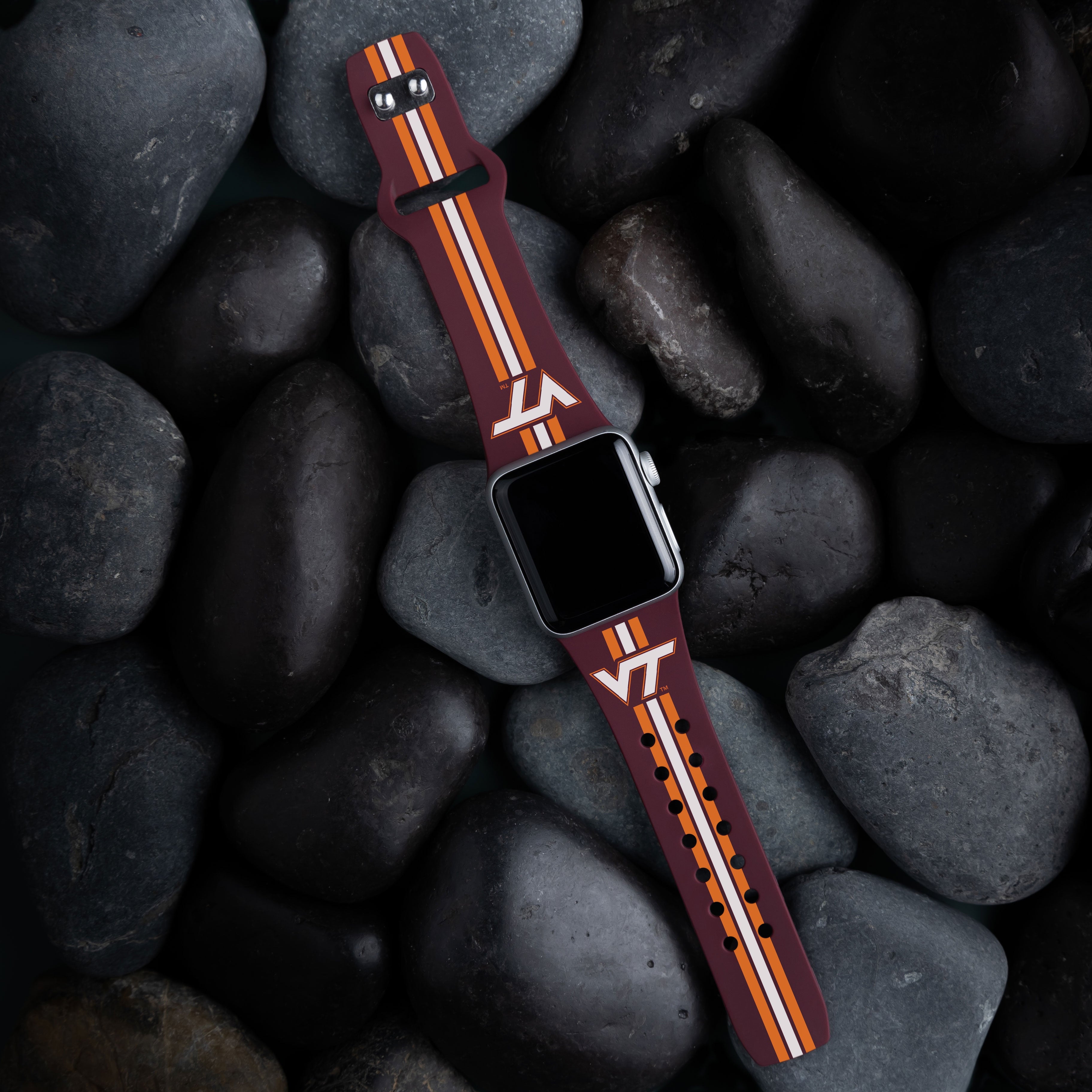 Virginia Tech Hokies HD Apple Watch Band 2