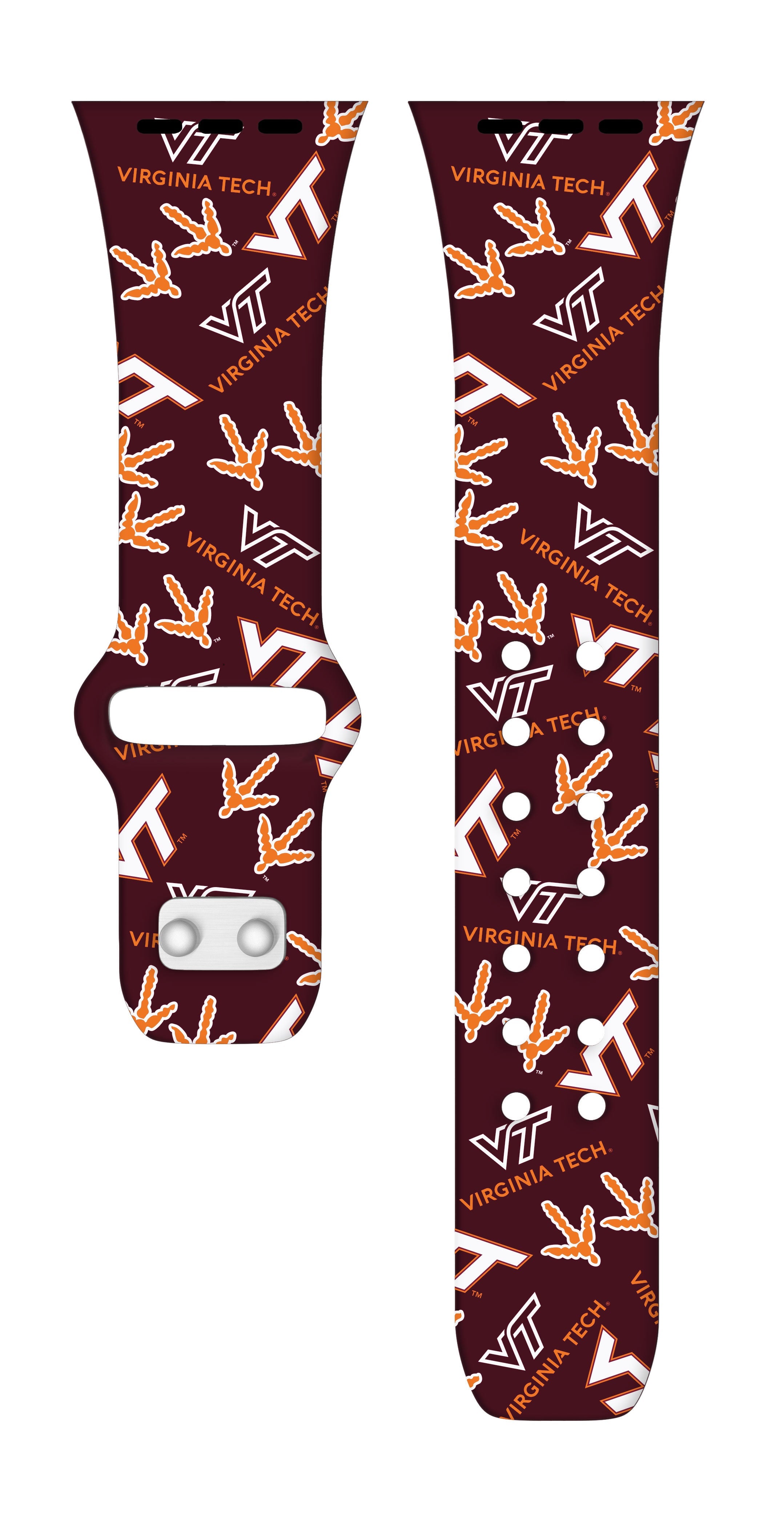 Virginia Tech Hokies HD Apple Watch Band 12