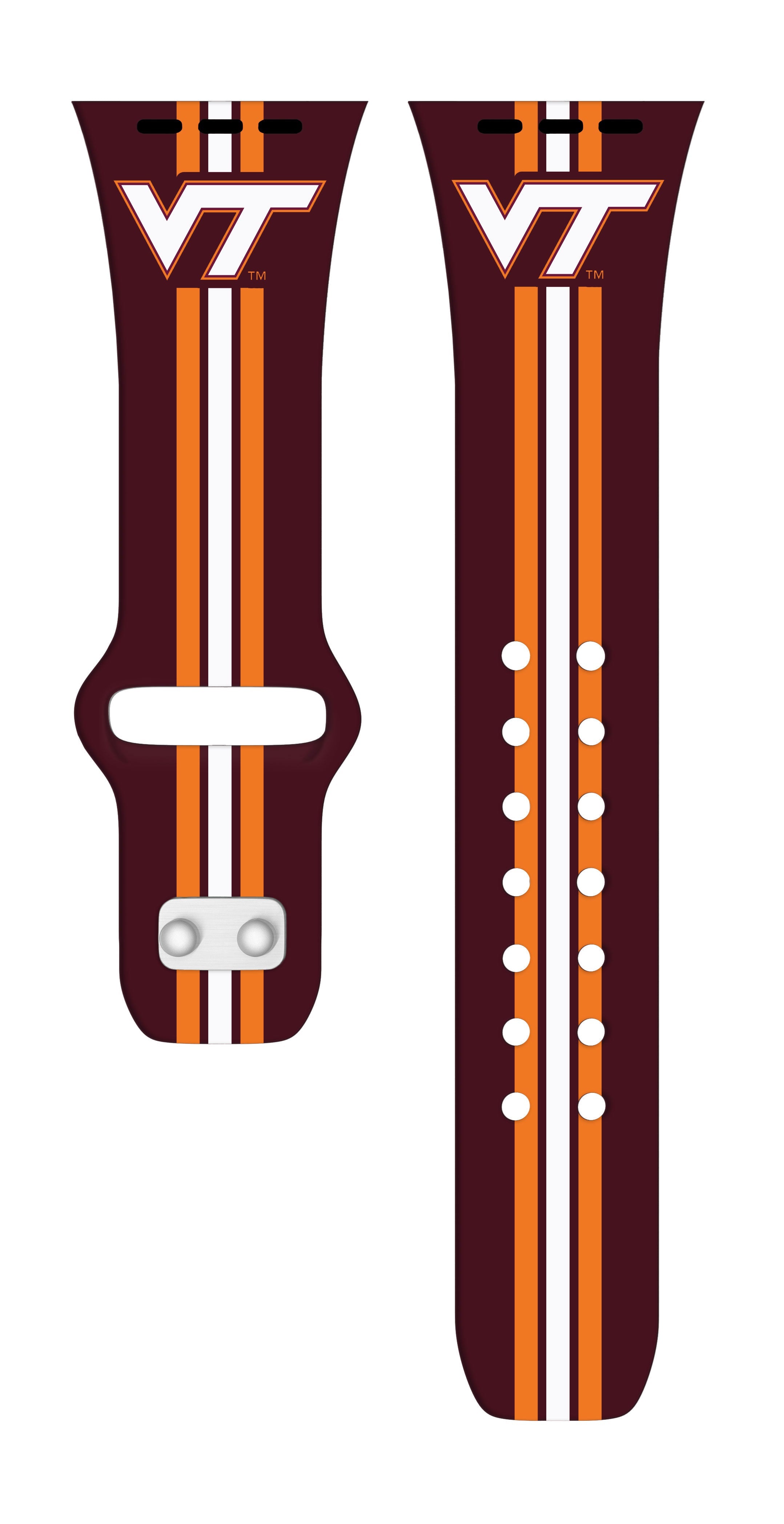 Virginia Tech Hokies HD Apple Watch Band 4