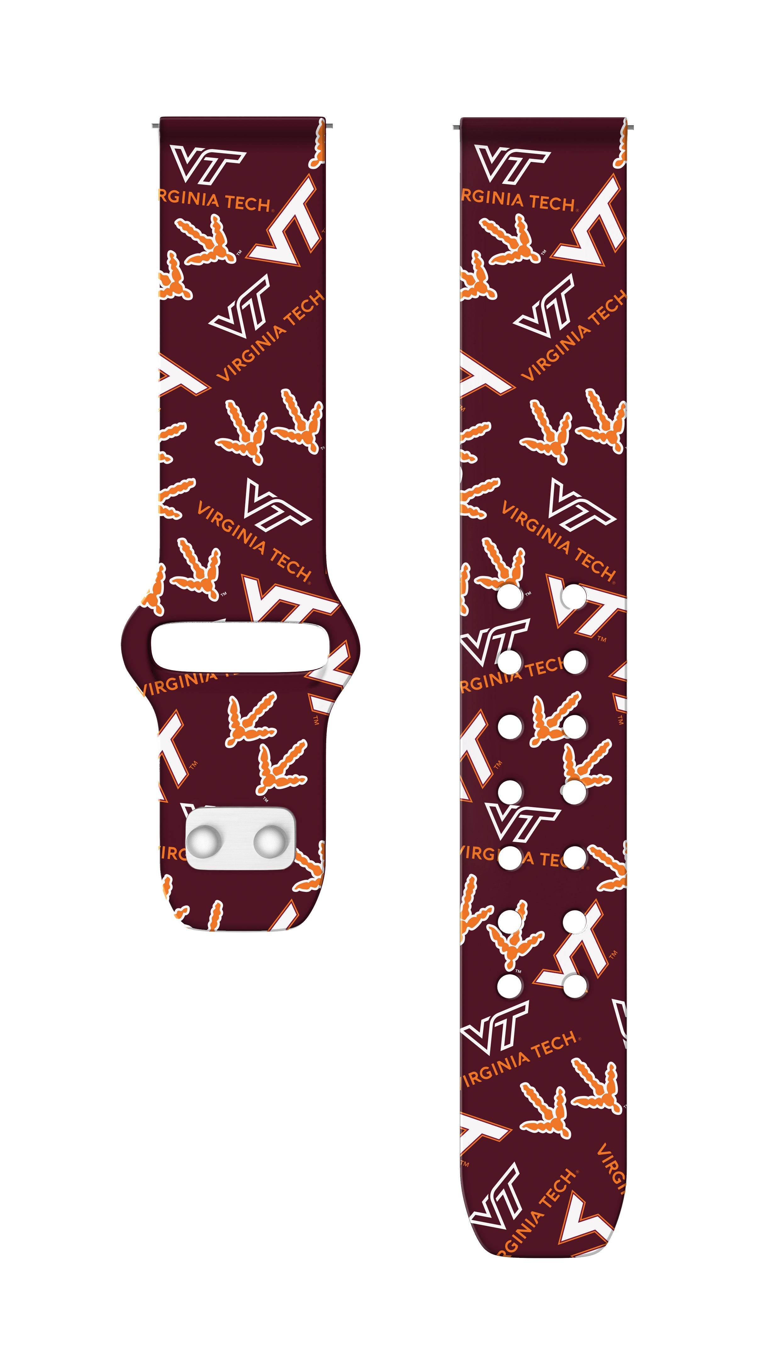 Virginia Tech Hokies HD Watchband for Samsung, Garmin, Fossil, and More for Samsung, Garmin, Fossil, and More 11