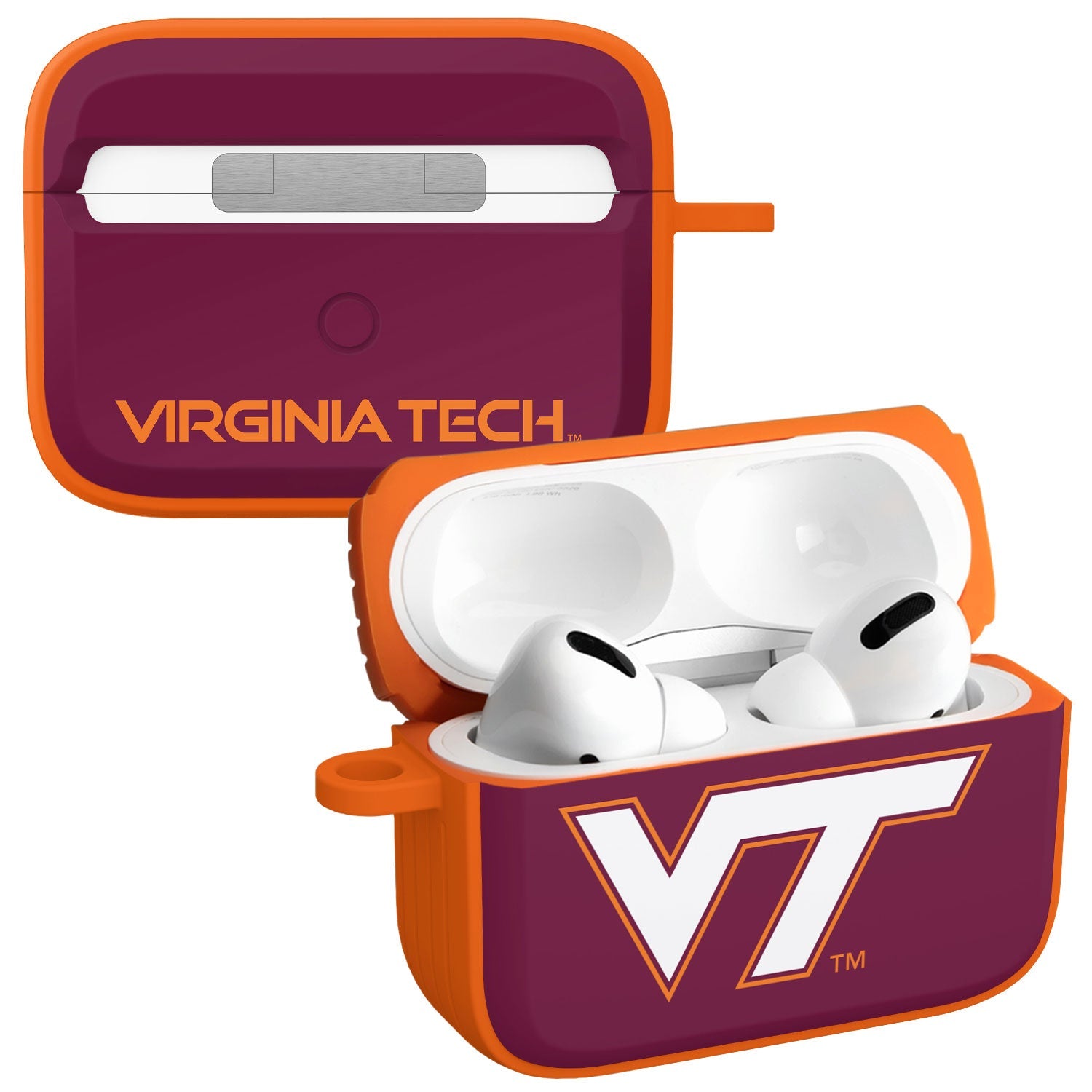 Virginia Tech Hokies HDX AirPods Pro 1 & 2 Case Cover | Affinity Bands 1