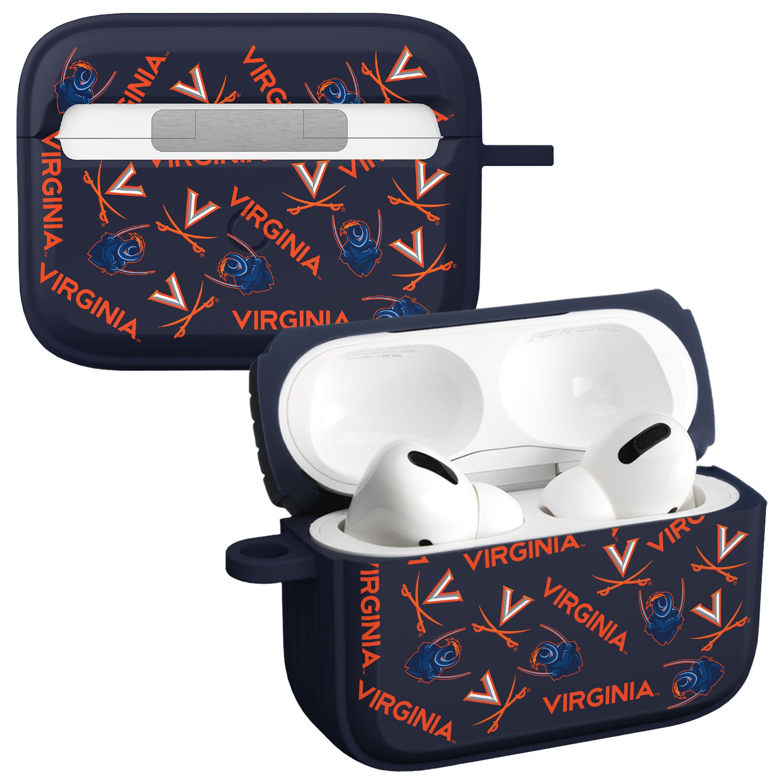 Virginia Cavaliers HDX AirPods Pro 1 & 2 Case Cover 6