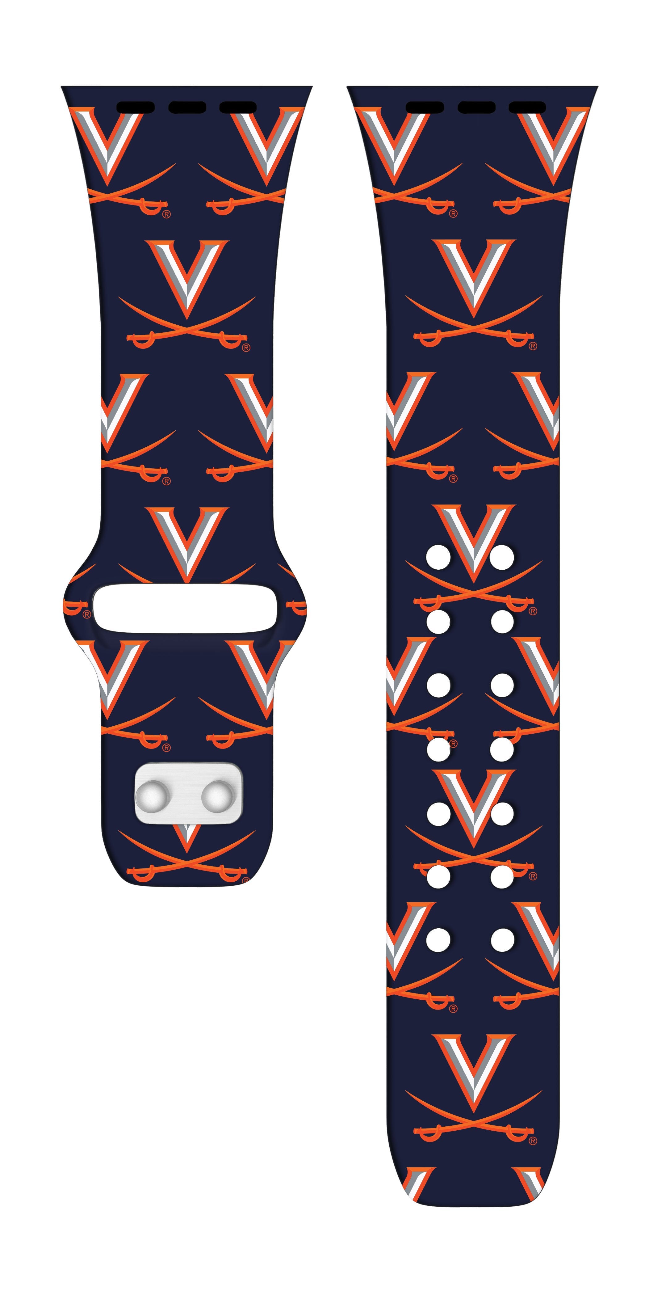 Virginia Cavaliers HD Apple Watch Band 8
