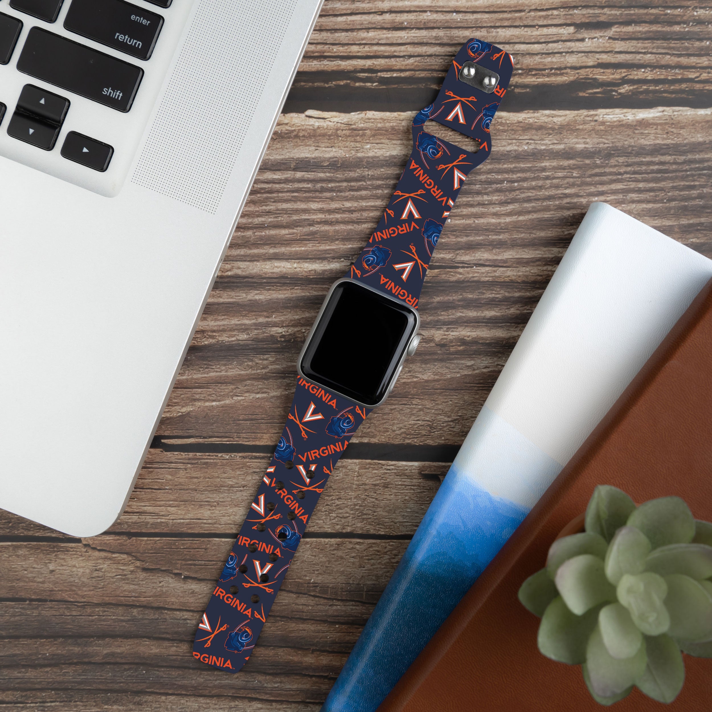 Virginia Cavaliers HD Apple Watch Band 11
