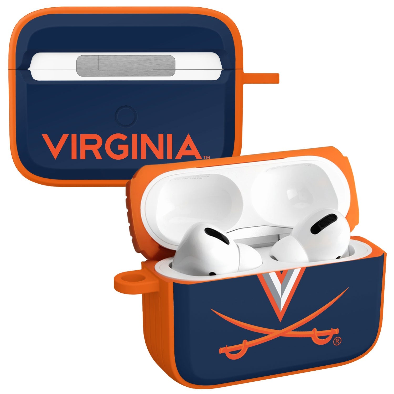 Virginia Cavaliers HDX AirPods Pro 1 & 2 Case Cover 1