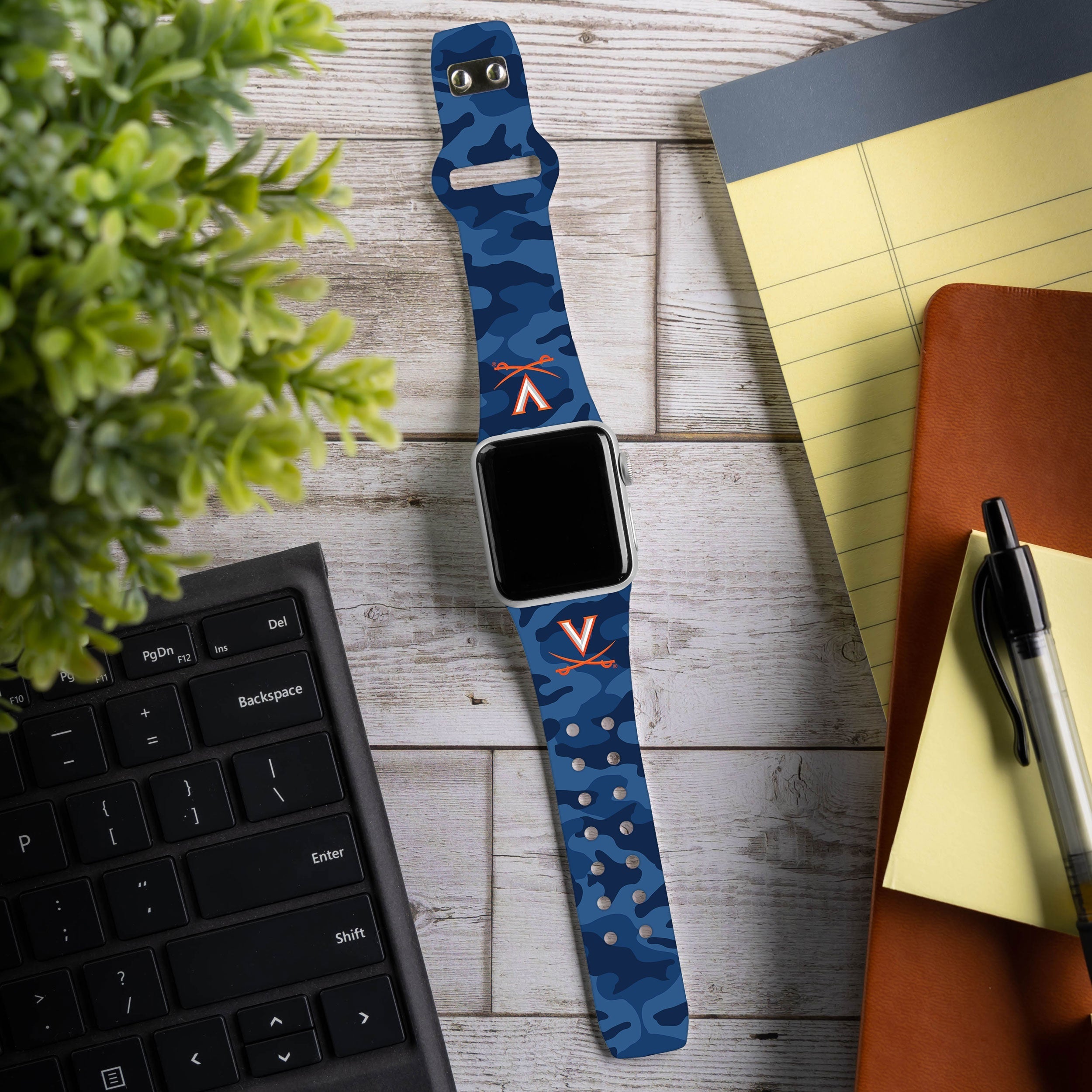 Virginia Cavaliers HD Apple Watch Band 23
