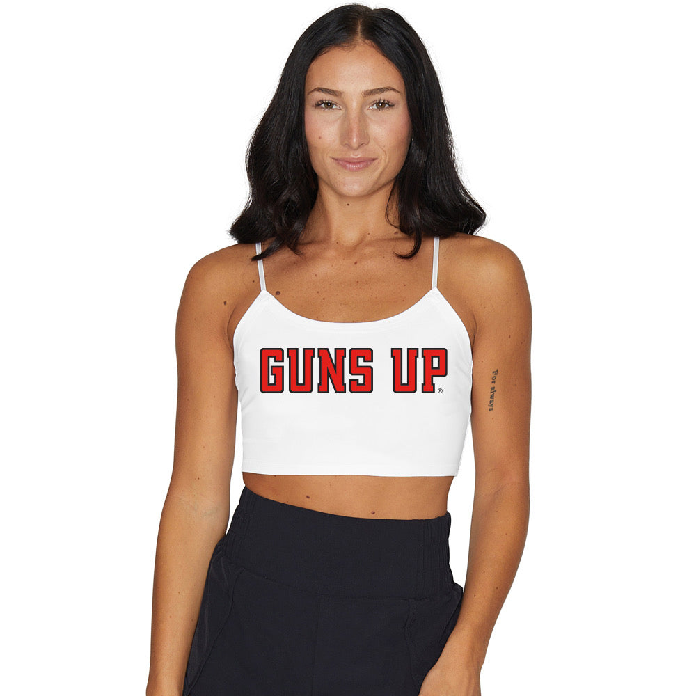 Texas Tech White Spaghetti Tank | lojobands