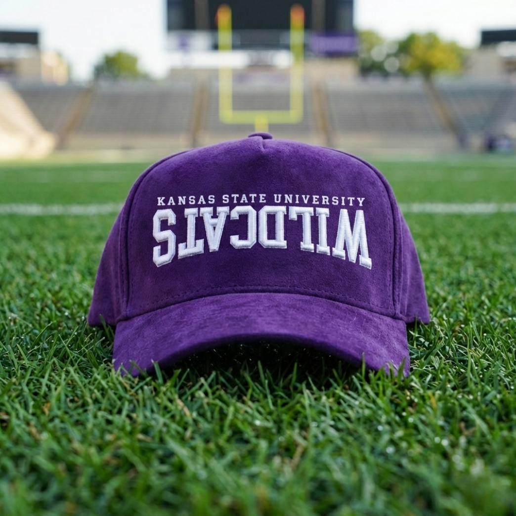 Kansas State Suede Hat 3