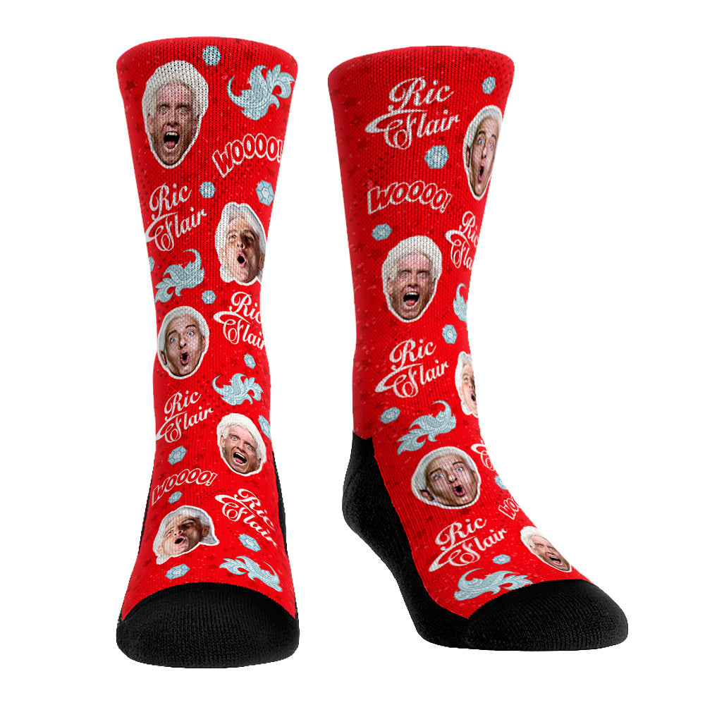 Ric Flair - Faces All-Over | Rock 'Em Socks 1