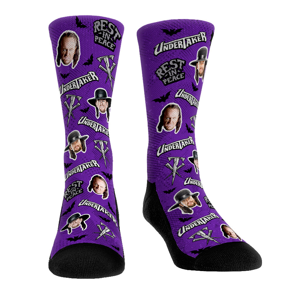 Undertaker - Faces All-Over | Rock 'Em Socks 1