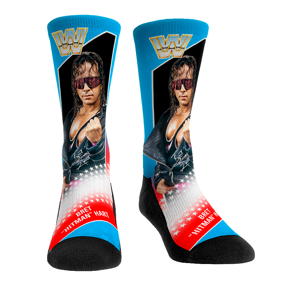 Vintage Figures - Bret Hart | Rock 'Em Socks 1
