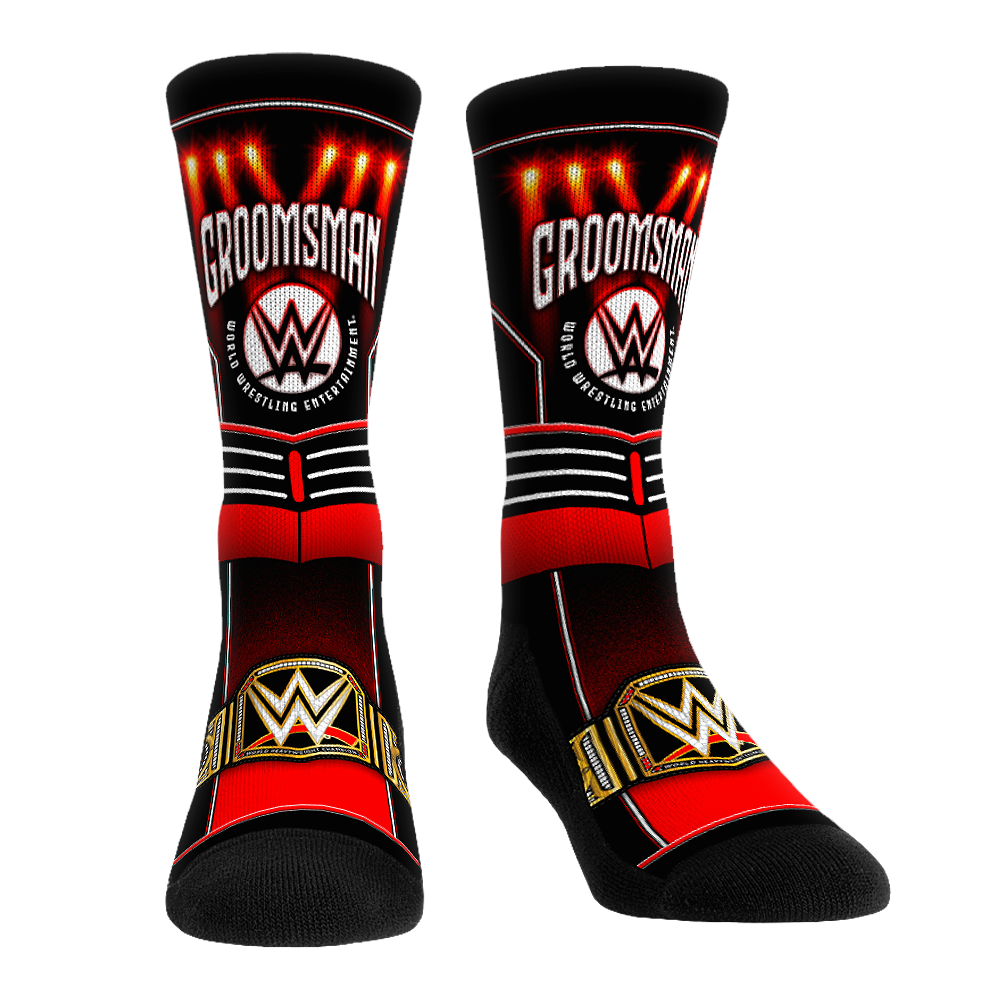 WWE - Groomsman | Rock 'Em Socks 1