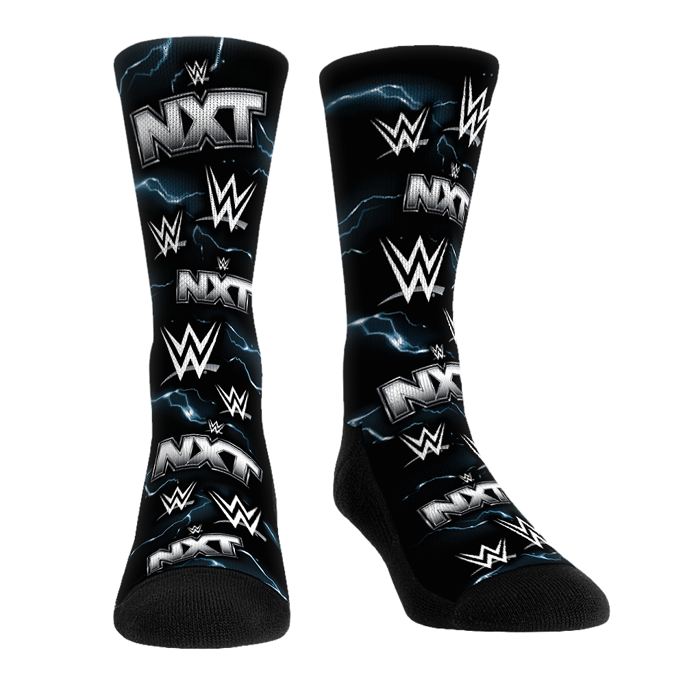 NXT - Lightning All-Over | Rock 'Em Socks 1