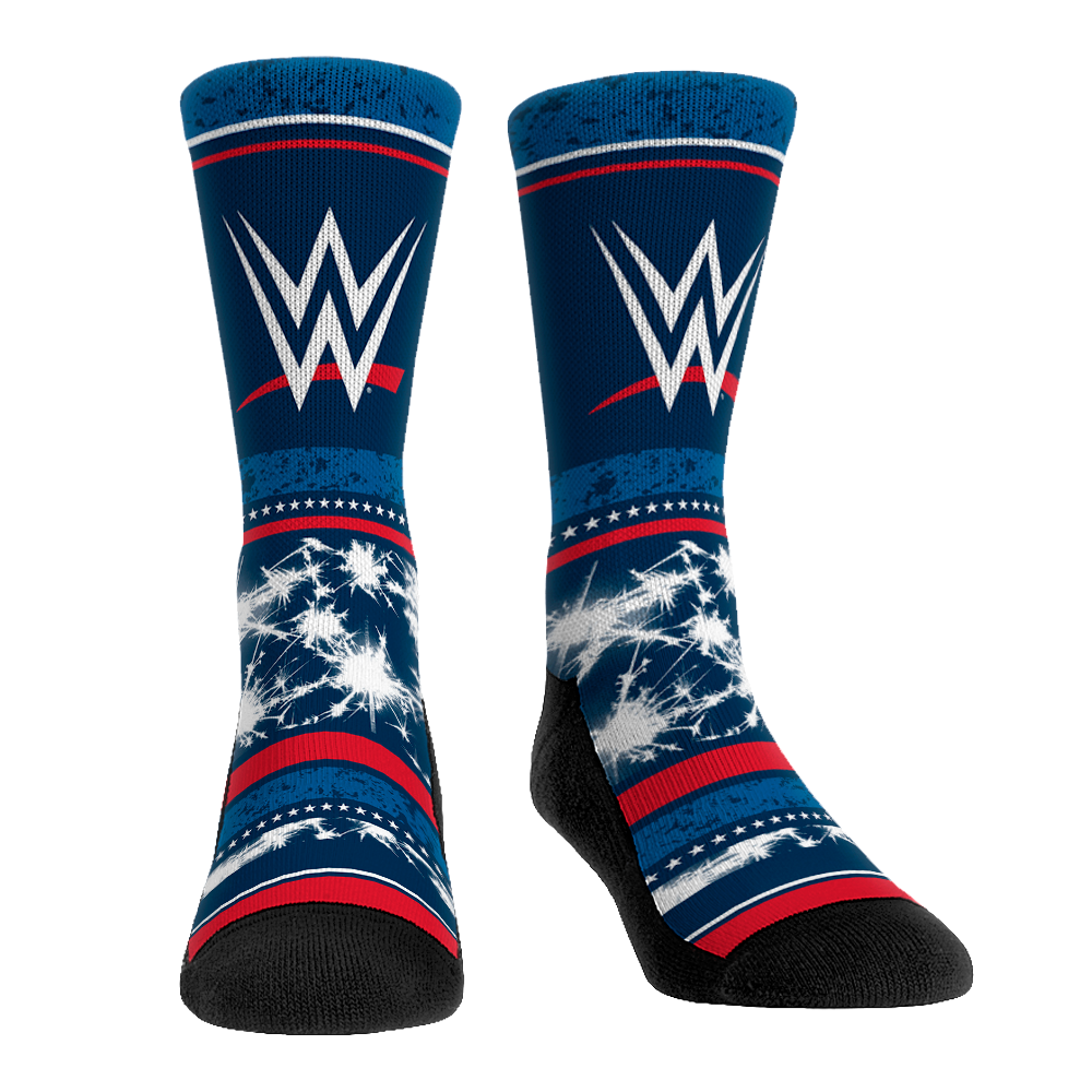 WWE - Patriotic Stripes | Rock 'Em Socks 1