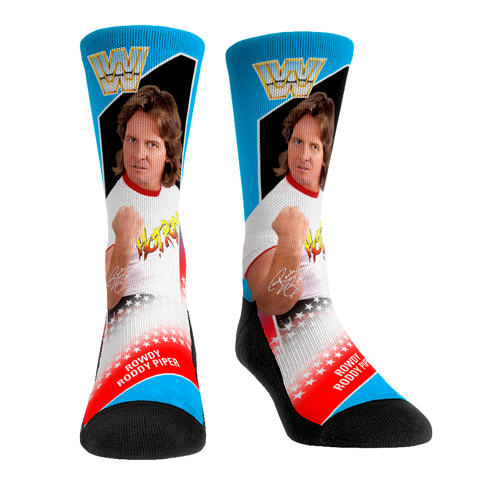 Vintage Figures - Rowdy Roddy Piper | Rock 'Em Socks 1