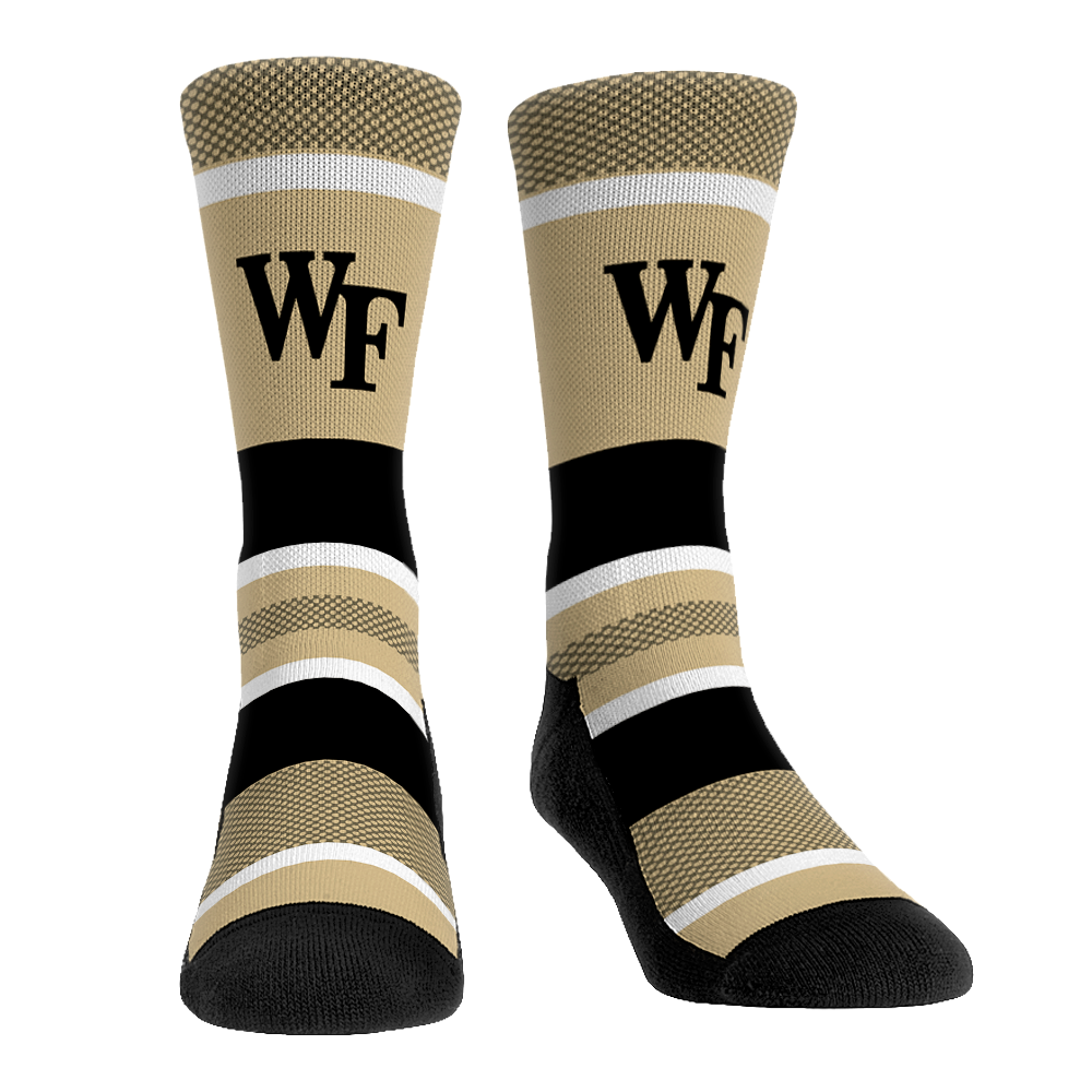 Wake Forest Demon Deacons - Tech Stripe | Rock 'Em Socks