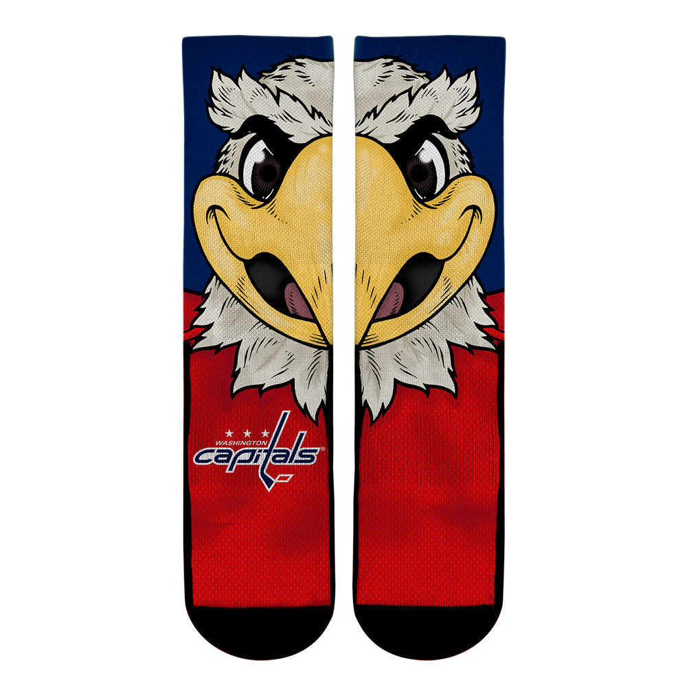 Washington Capitals - Split Face Mascot | Rock 'Em Socks