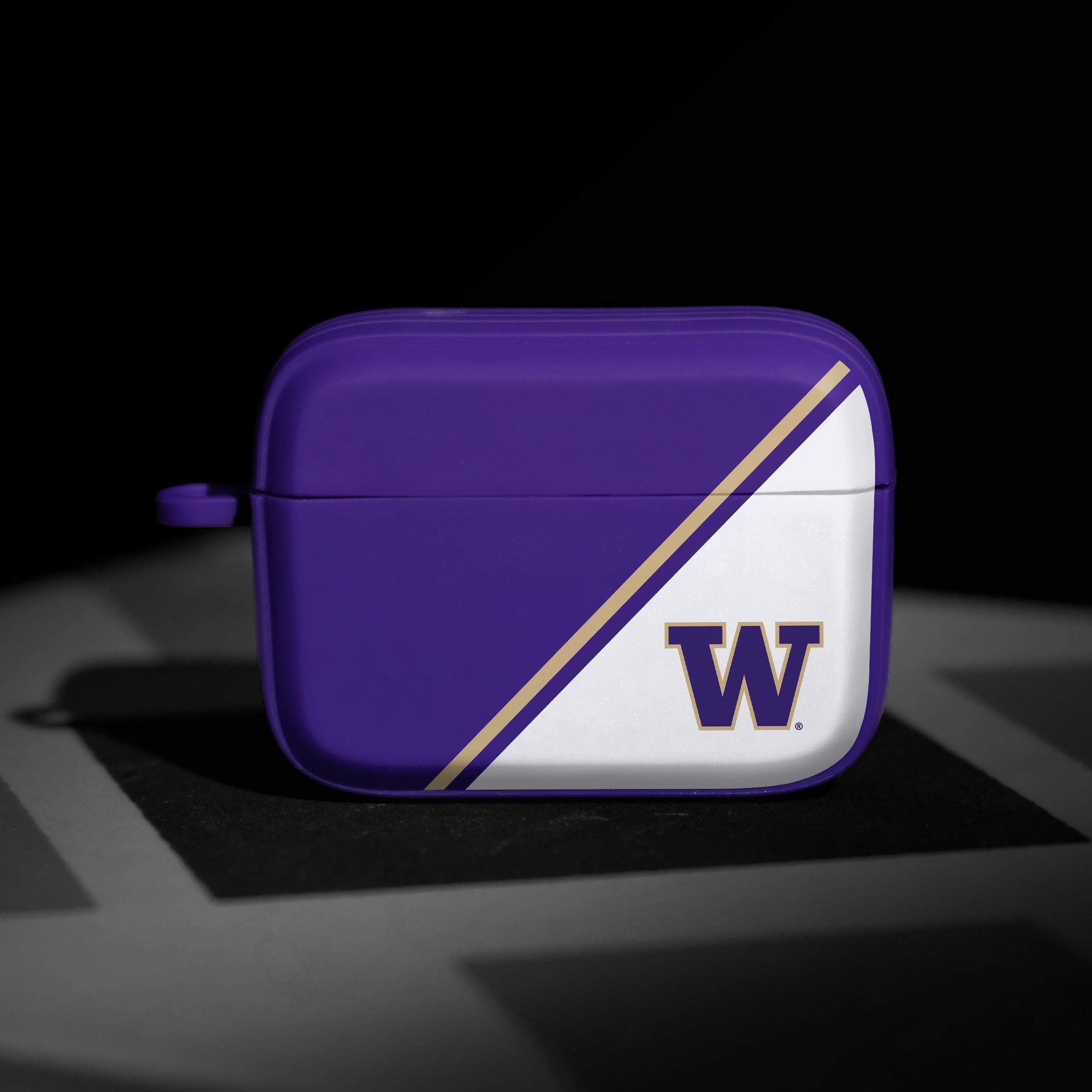 Washington Huskies HDX Champion Series Apple AirPods Pro 1 & 2 Case Cover 3