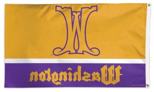 Washington Huskies Flag 3x5 Throwback Logo