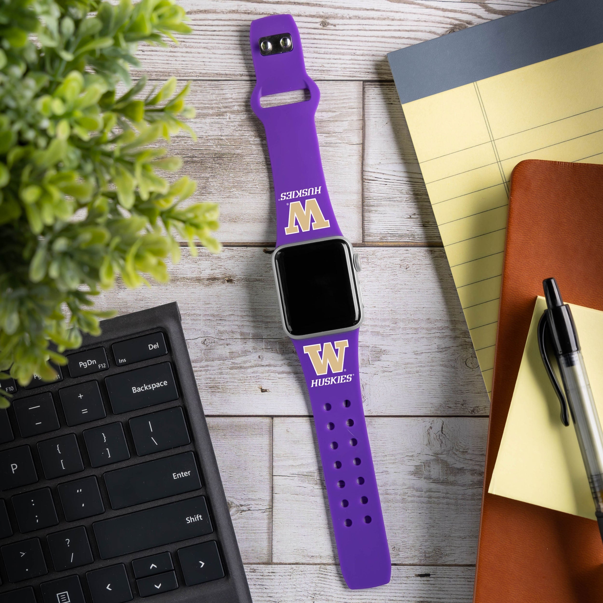 Washington Huskies HD Apple Watch Band 15