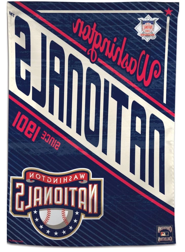 Washington Nationals Flag Cooperstown Throwback House Banner