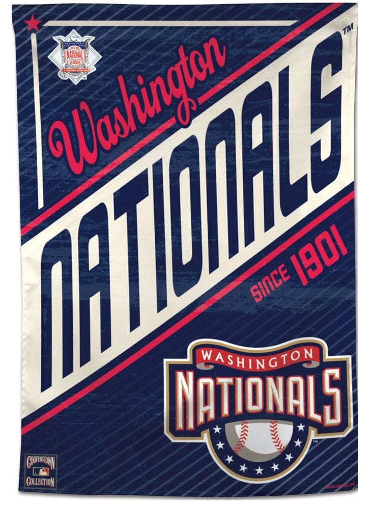 Washington Nationals Flag Cooperstown Throwback House Banner