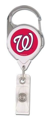 Washington Nationals Reel 2 Sided Retractable Badge Holder 1